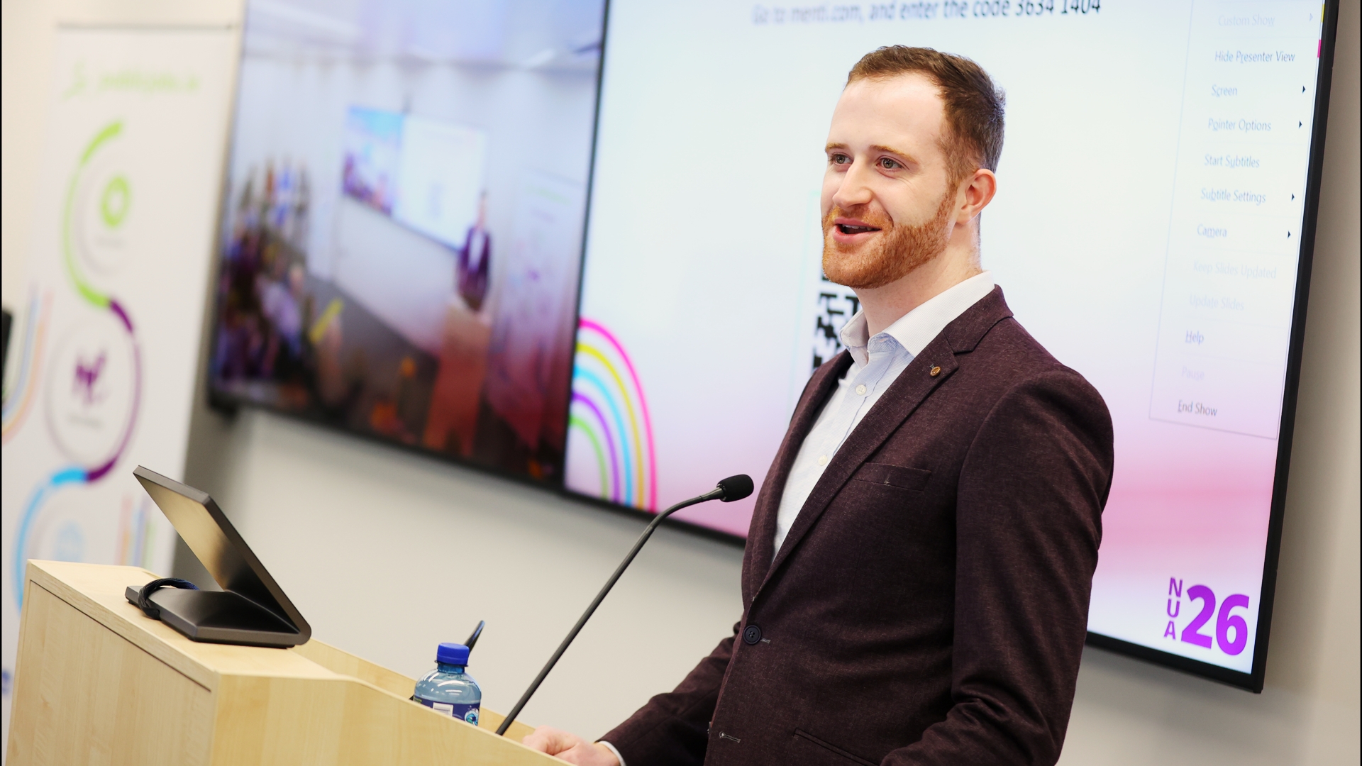 Stephen Buckley at Nua26 launch