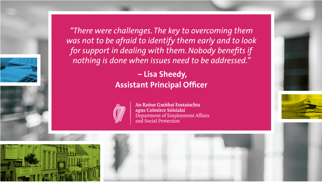 Lisa Sheedy assistant principal officer quote about identifying challenges early